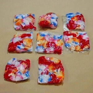 Beautiful Flower Leis - Lot of 8. Hawaiian Tiki Summer